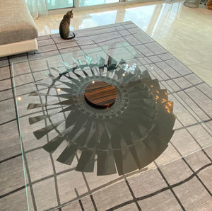 Boeing 737/P&W JT8D Fan Blade Coffee Table